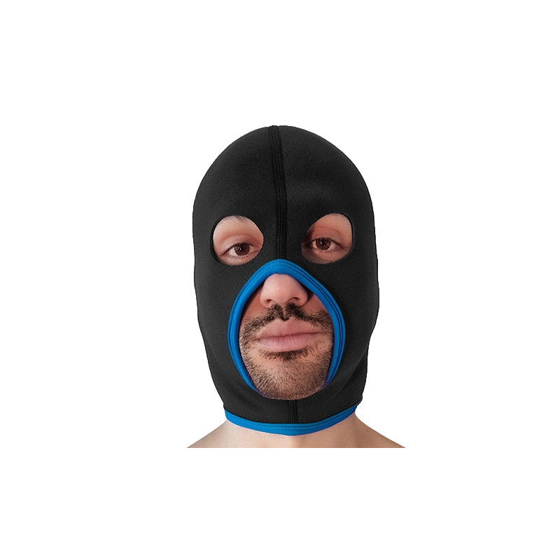 Brutus Cagoule Eyes Face Brutus Noire-Bleue